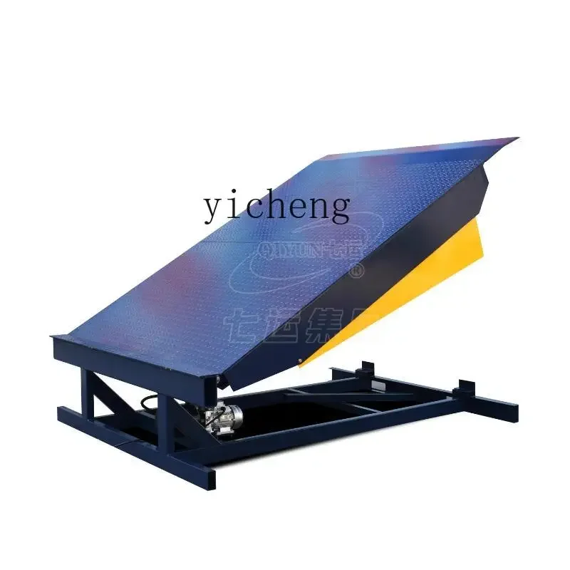ii- Fixed Dock Leveler Unloading Loading Lift Platform Ramp Lift Hydraulic Truck Container