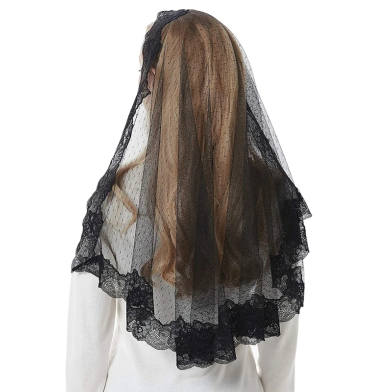 Unique Laces Wedding Veils LuxurIious Tulle Cathedral Bridal Veils Stylish for Religious Worship And Special Occasion