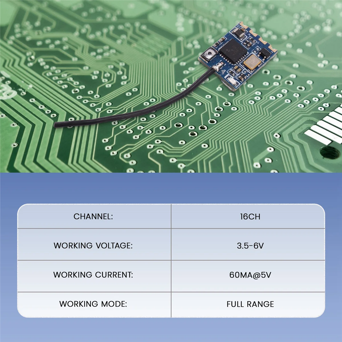 B49CJumper ELRS AION RX MINI SE Ricevitore 2.4GHZ 16CH compatibile con trasmettitore di portata 5KM modalità 2.4 per drone RC