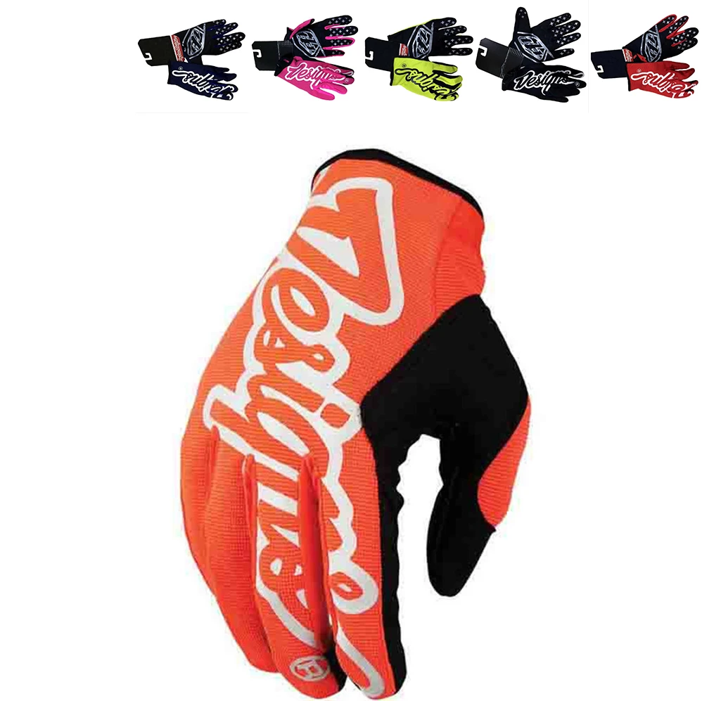 Green Motocross Racing Gloves Full Finger Pit Bike Racing Parts Cycling Moto Guantes Motorbike Summer luvas Motorcycle Glove