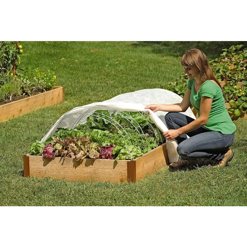 

Supply Company Garden Hoops Grow Tunnel Support | Greenhouse Arch Frame for Raised Bed Plants & Vegetable Planter Box