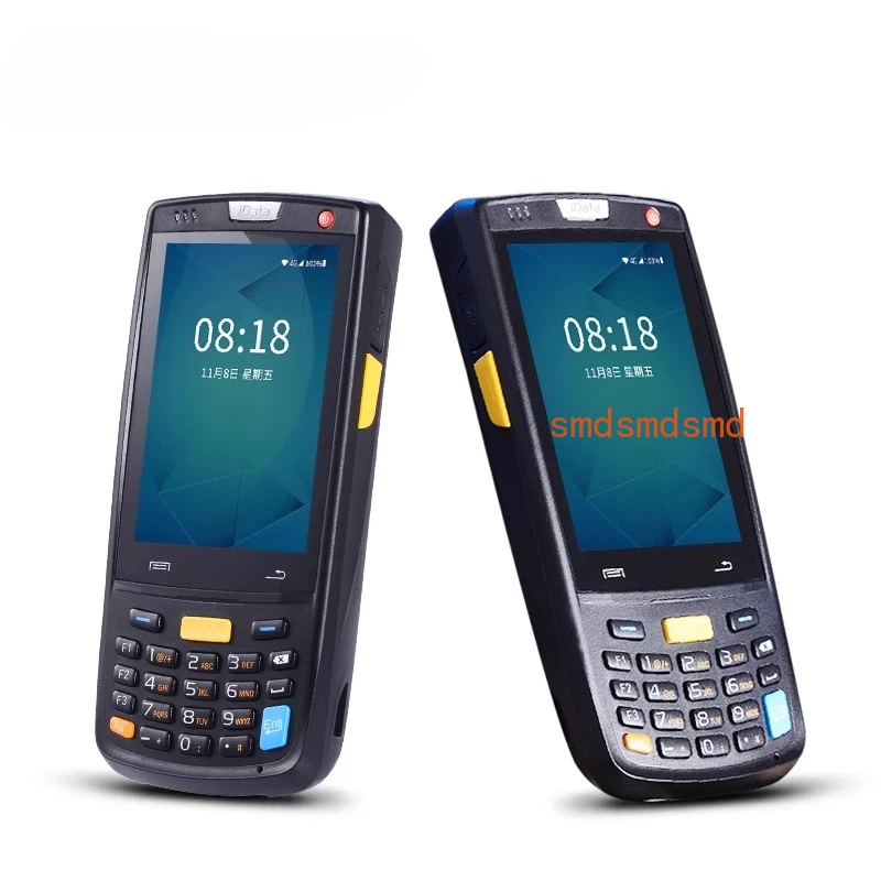 Inbound and outbound warehouse inventory machine data collection machine gun