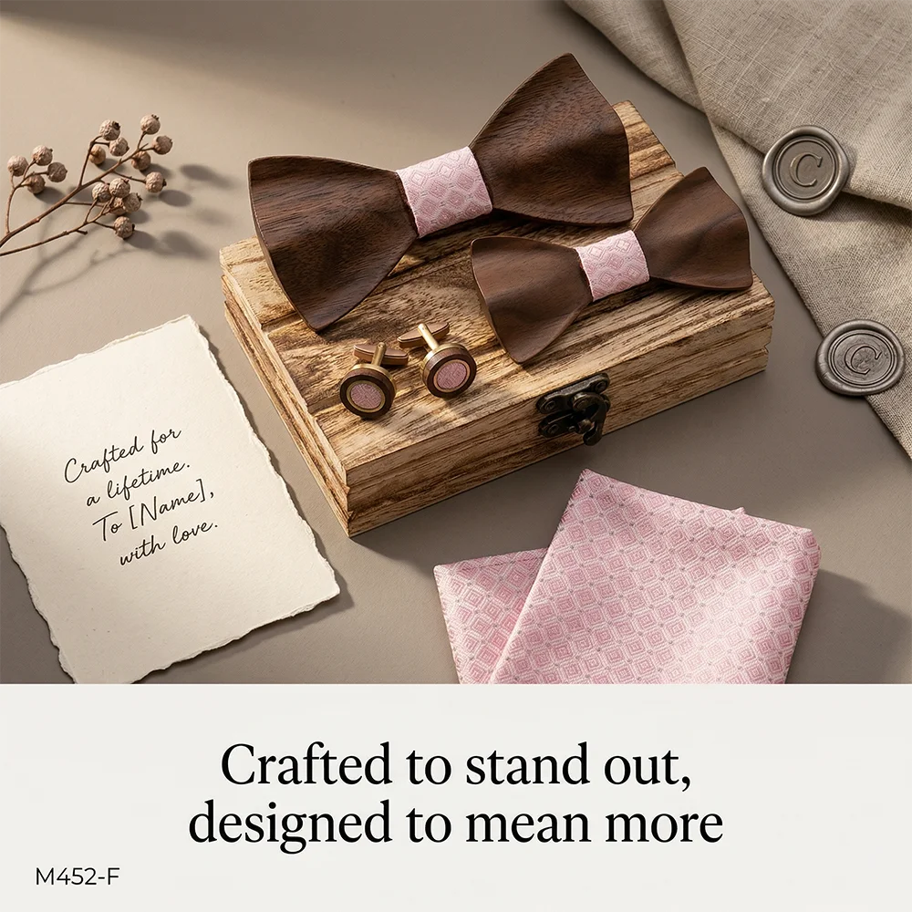 Мужской деревянный галстук-баб – обзор и цена Men'S Grooming Gift Box