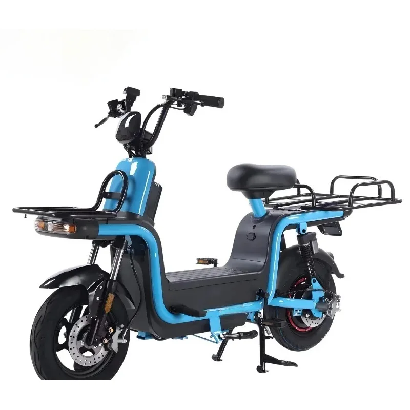 High-end China Factory Hot Selling 48V 1000W Cargo Electric Bike 16 Inch Long Dnce Delivery Electric Bikes For City