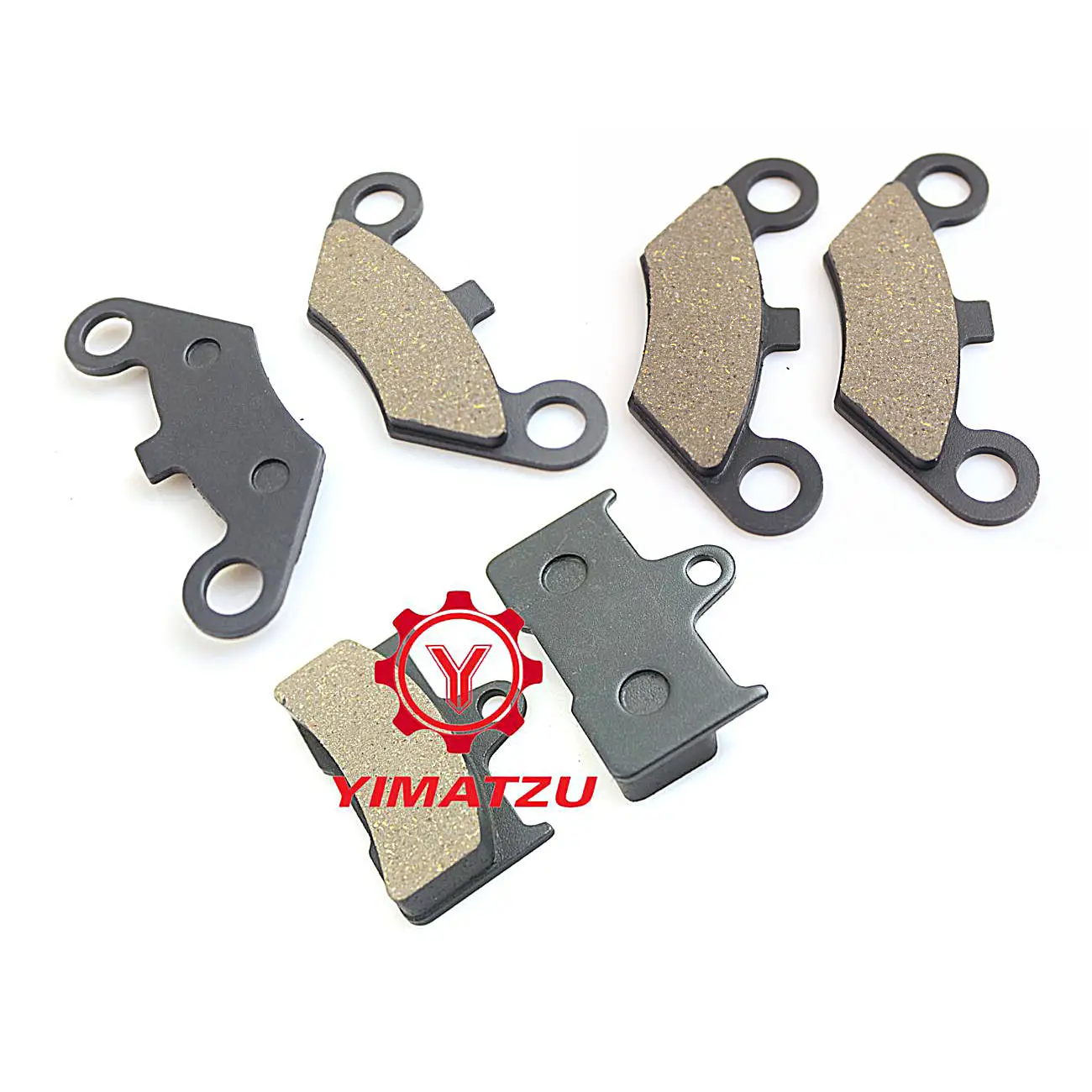YIMATZU ATV 부품 CFMOTO CFORCE CF500 X5 X6 X8 ATVs UFORCE 600 U6 UTVs 9010-080810, 9010-080510 용 앞 브레이크 패드 Best5 YIMATZU ATV 부품 CFMOTO CFORCE CF500 X5 X6 X8 ATVs UFORCE 600 U6 UTVs 9010-080810, 9010-080510 용 앞 브레이크 패드 Best5