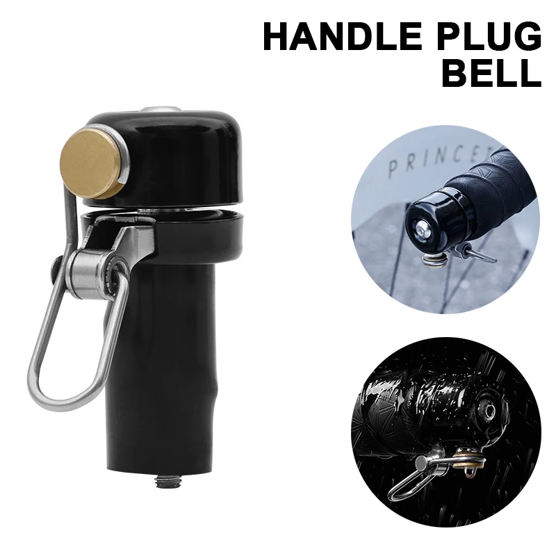 AliExpress Ordinary Bike Bell Handlebar Plug Bicycle Horn for Road Gravel Cycling Mini Loudly Cycling Warning Bell Ring Bicycle Accessories