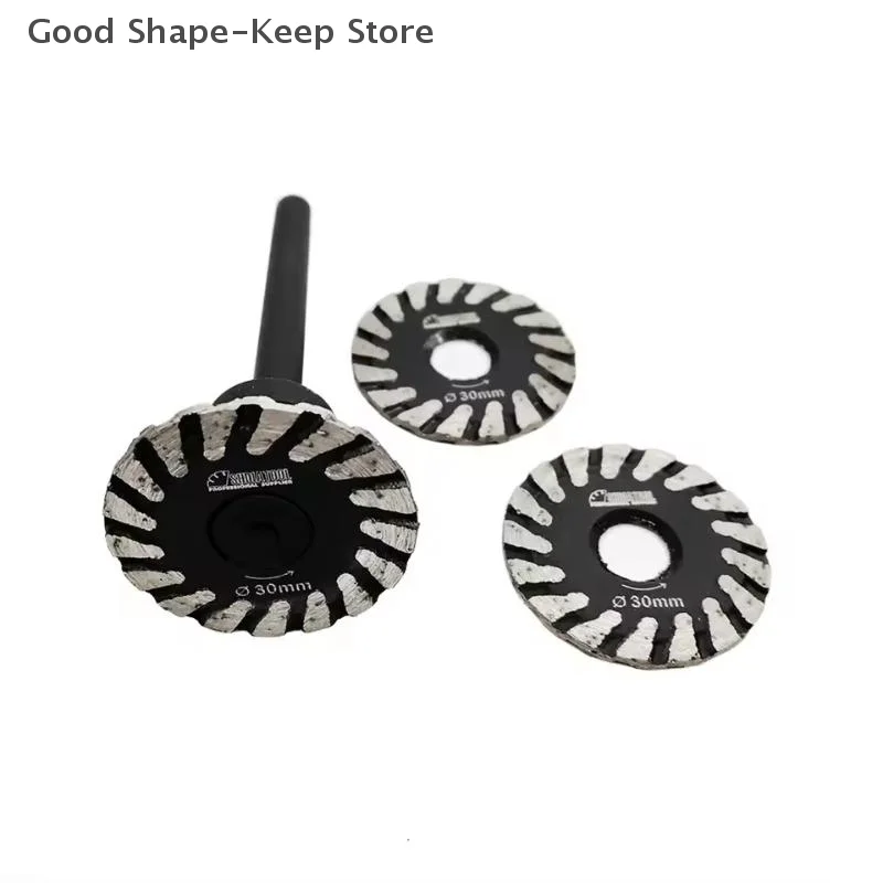 Mata Gergaji Mini Berbahan Intan dengan Turbo-Charged, Dapat Dilepas untuk Perawatan Mudah, Sempurna untuk Mengukir Batu termasuk Marmer dan Granit