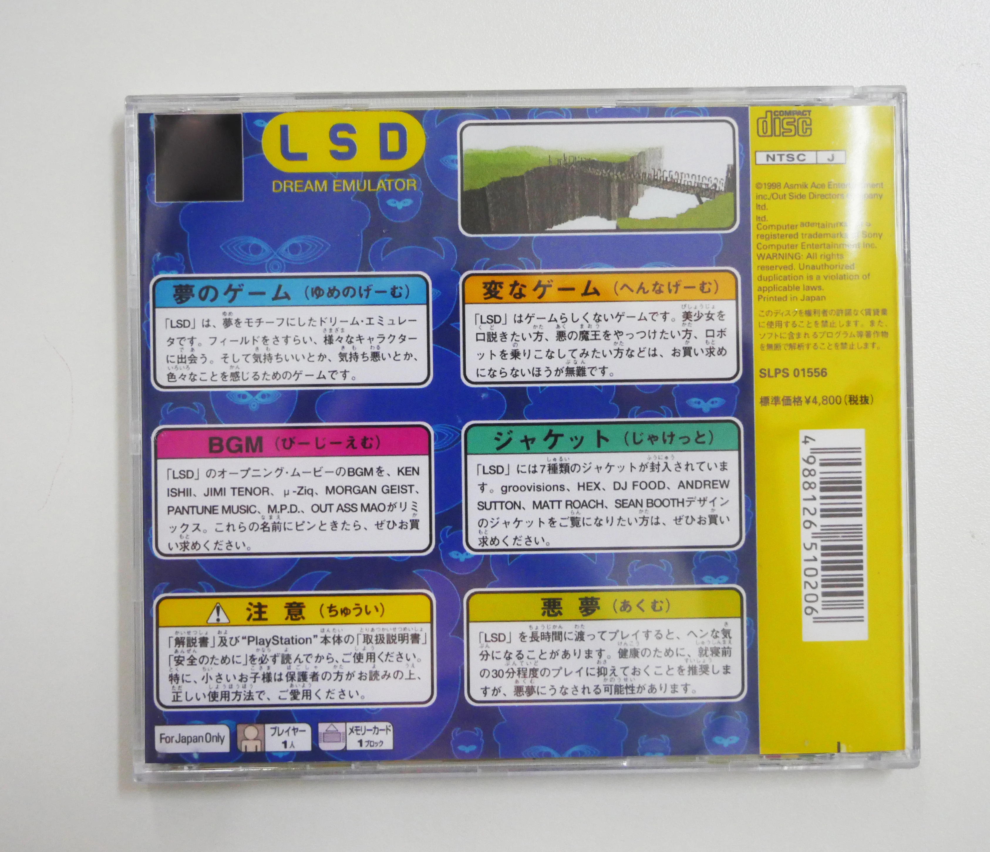 PS1 LSD Kopia Gry Bez Instrukcji Odblokowana Konsola Station 1 Retro Napęd Optyczny Części do Gier Wideo — zdjęcie produktu 3