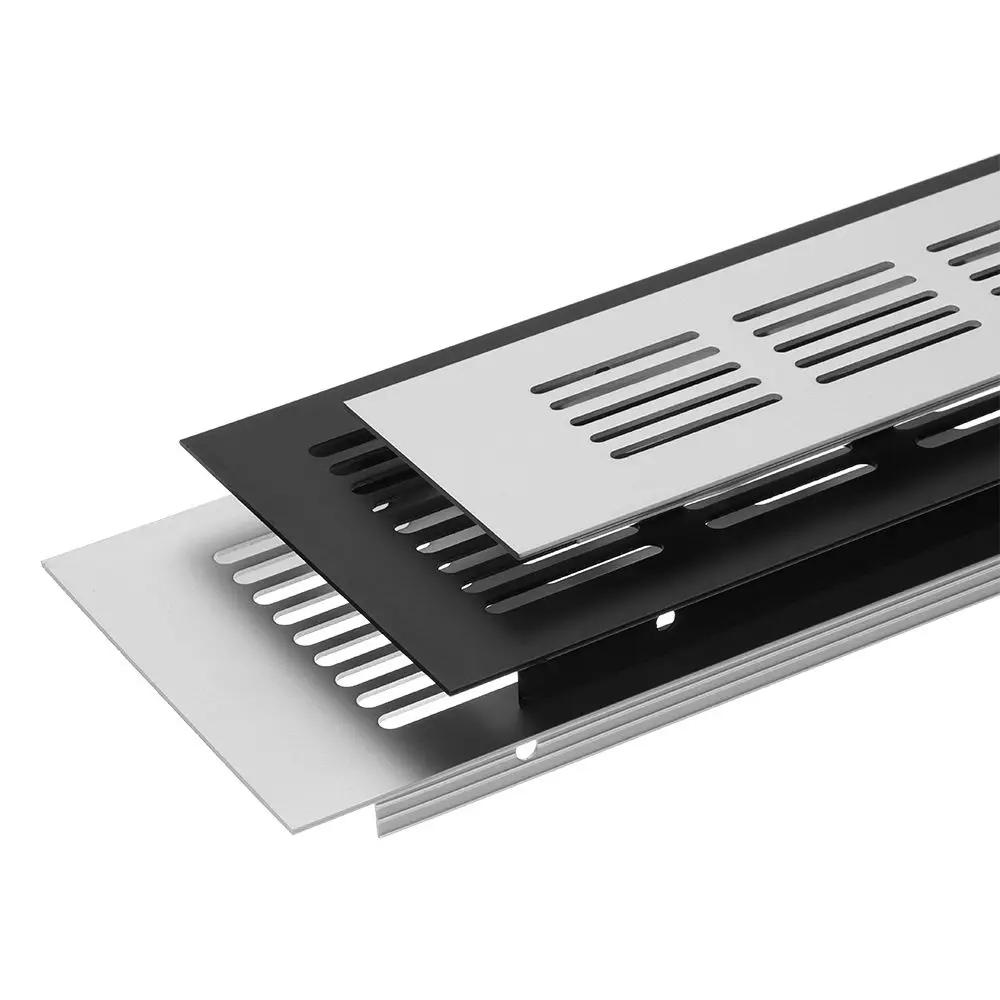 Aluminum Alloy Cabinet Air Vent Ventilator Grille Decor Cover Closet Shoe Wardrobe Mesh Hole Cover Hardware Accessories image 3