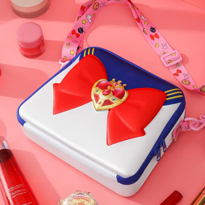 Cartoon Sailor Moon Transformation Shoulder Travel Storage Bag Three-dimensional Crossbody Bag Gift