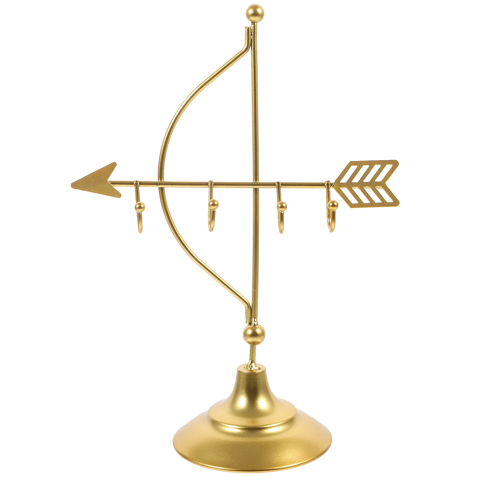1Pcs Cupid Arrow Jewelry Holder Desktop Organizer for Earrings Ear Studs Creative Jewelry Display Stand Earring Display Stand