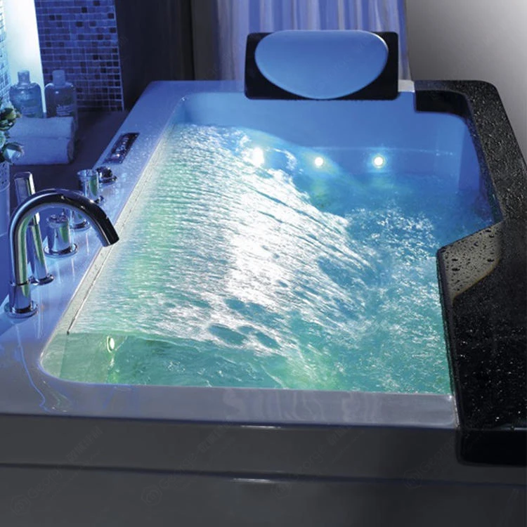 Acrylic whirlpool Spa Rectangular Bathtub Spa whirlpool Bathtub Massage Bathroom Bathtub