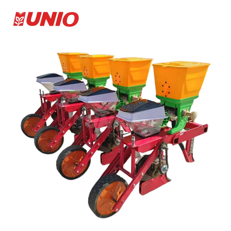 2025 New China Factory Price Engine-Powered Automatic Maize Soybean Planter Seeders Drill 4 Rows Corn Planter Farm Use