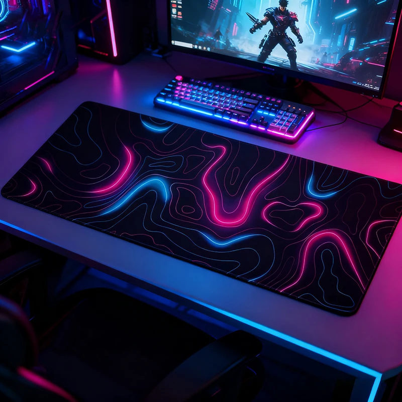 

90x40cm Large keyboard Mouse Pads For Desk, Non-Slip rubber Office pc Desk mat Gaming Pad, Laptop Desk Pad,Keyboard Shortcuts