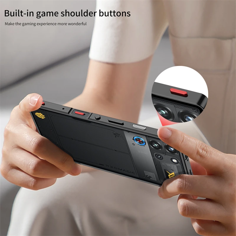 Aluminum Alloy Bumper Case For ZTE NUbia Redmagic 10 Air 9 9s 10 Pro Plus Pro+ Cooling Metal Frame Bumpers Casing view 4