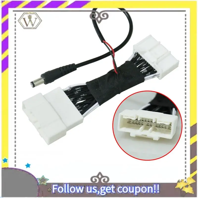 ABXV-For Tesla Model 3 / Y Ambient Light Acc Power Plug Lossless Wire Harness Interior Decoration Modification Accessories Compo