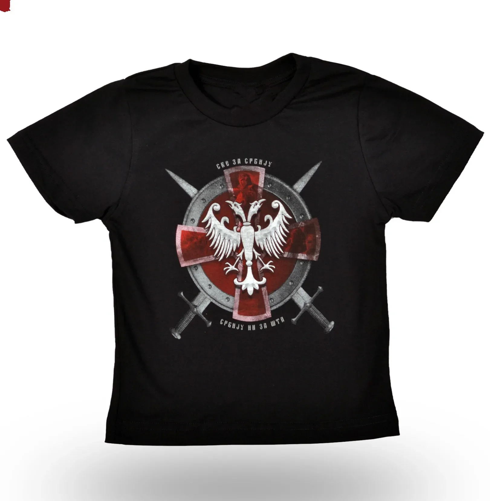 

Anything for Serbia Men T-Shirt Short Sleeve Casual 100% Cotton O-Neck Shirts