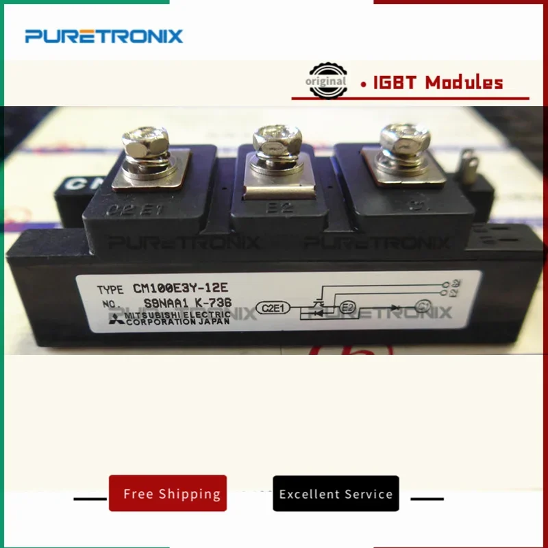 CM75E3Y-12H CM75E3Y-12E CM150E3Y-12E CM100E3Y-12E CM50E3Y-12G Nouveau Original Module D'alimentation