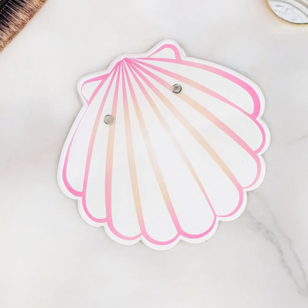 

Набор из 3 акриловых подставок для наращивания ресниц в форме ракушки, стабильный держатель для ресниц, профессиональный лоток для клея