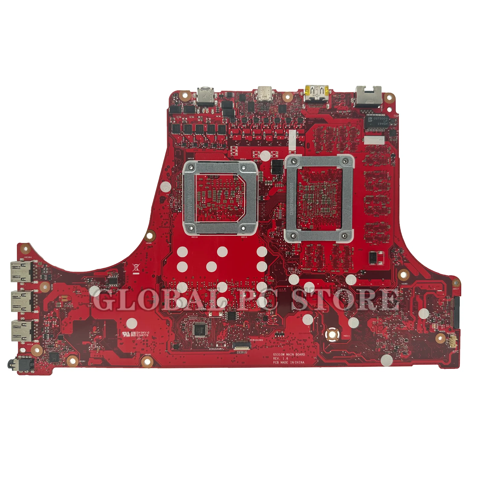 Imagem -04 - Placa-mãe Portátil para Asus S5d S7d G531gw G731gw G531gv G731gv G531gu G731gu G531gd G731g G531g i5 i7 9th Gen V6g V8g