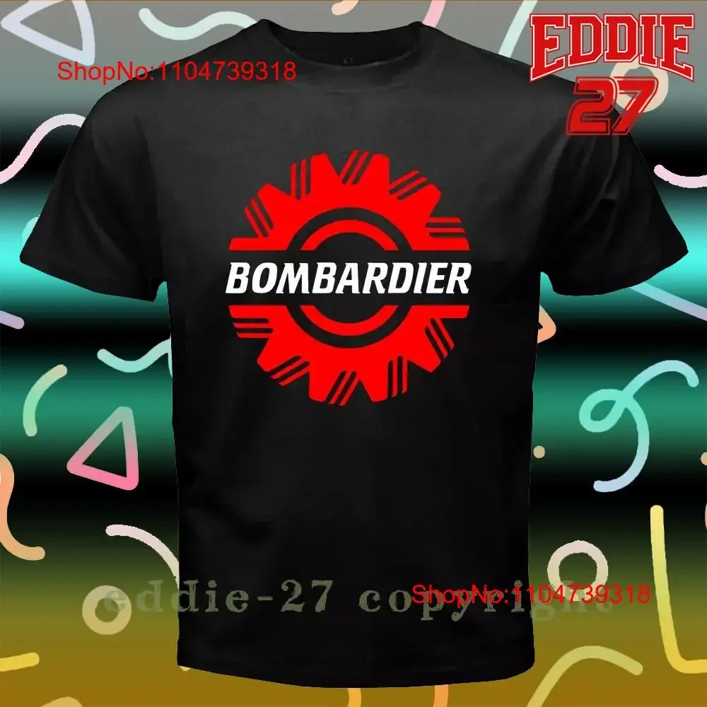 

New T Shirt Bombardier Ski Doo Logo Men's American vintage Washed Top For Everyday Wear homme Stylish Versatile Soft Slightly