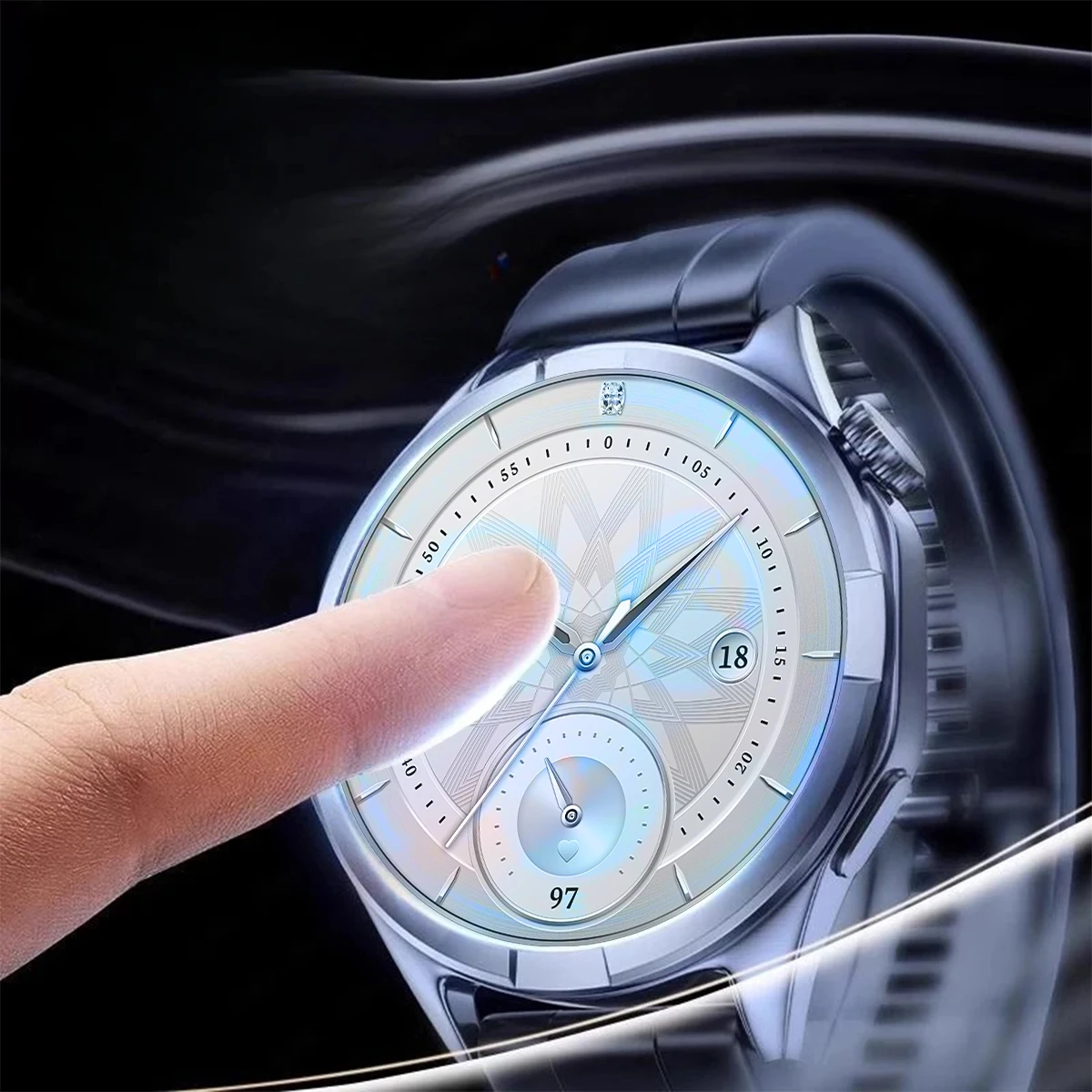 1-5PCS Tempered Glass For Huawei Watch GT5 Pro GT 5 46mm 42mm Easy Install Tool Screen For Huawei Watch GT4 41mm 46mm - view 6