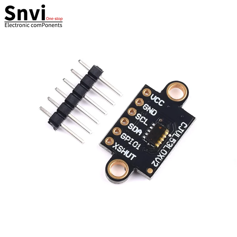 VL53L0X Time-of-Flight (ToF) Laser Ranging Sensor Breakout 940nm GY-VL53L0XV2 Laser Distance Module I2C IIC 3.3V/5V