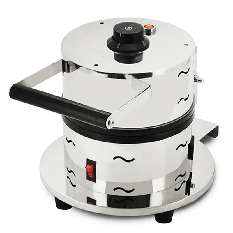 Hamburger Maker Hot Gelato Panini Press Brioche Burger1000W Commercial Krapfen Warmer Ice Cream Panini Doughnut Pan Machine
