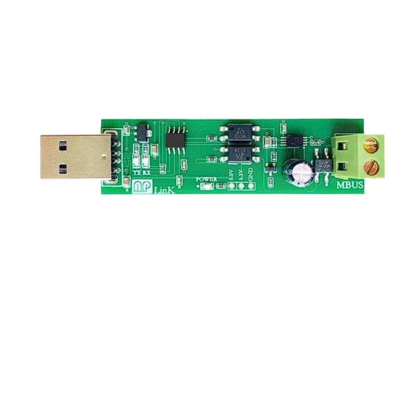 

USB to MBUS slave module MBUS leader/follower communication debugging bus monitoring No spontaneous self-collection