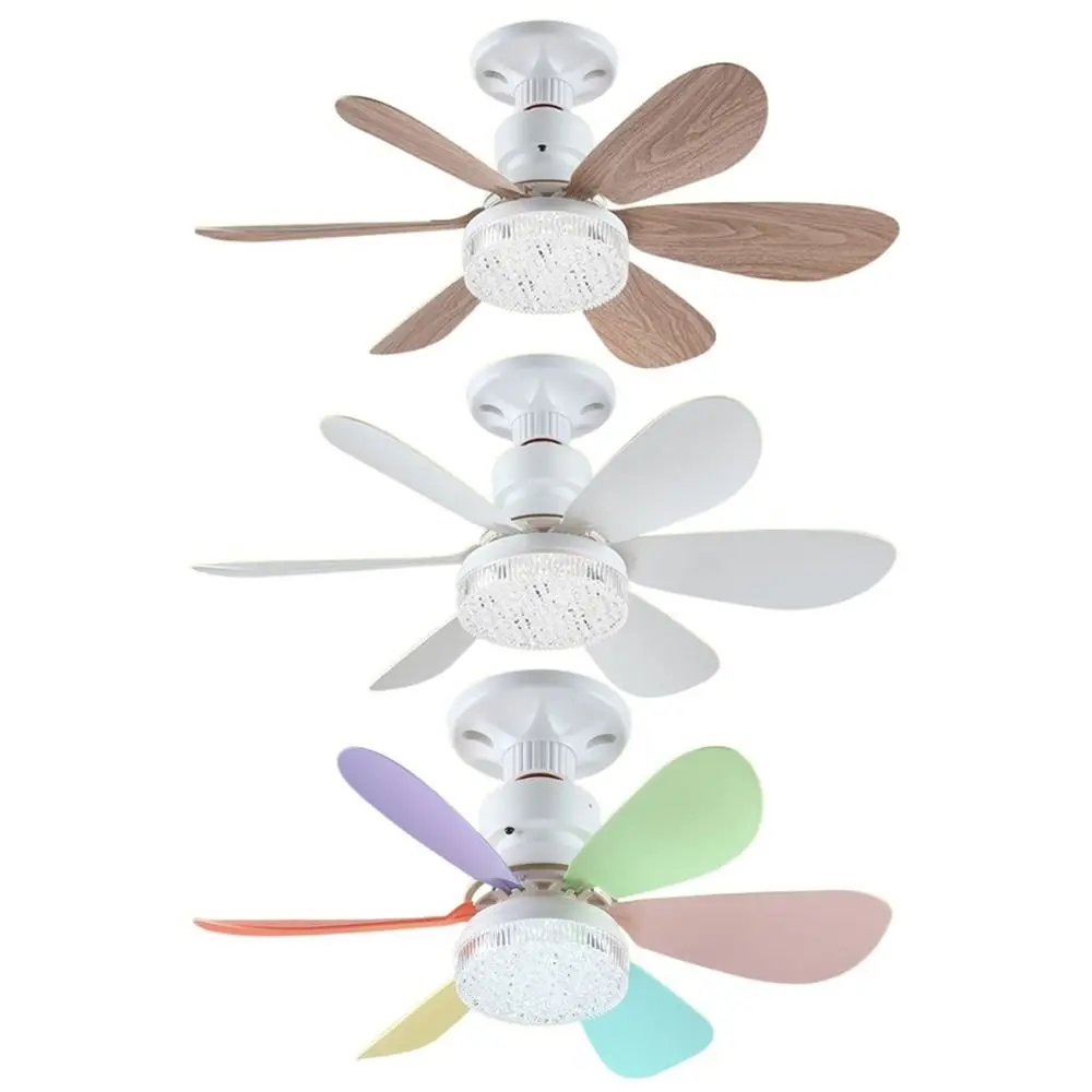 2-in-1-ceiling-fan-light-3-gears-stepless-dimming-wind-speed-adjustable-hanging-fan-with-led-light-eye-protection-universal
