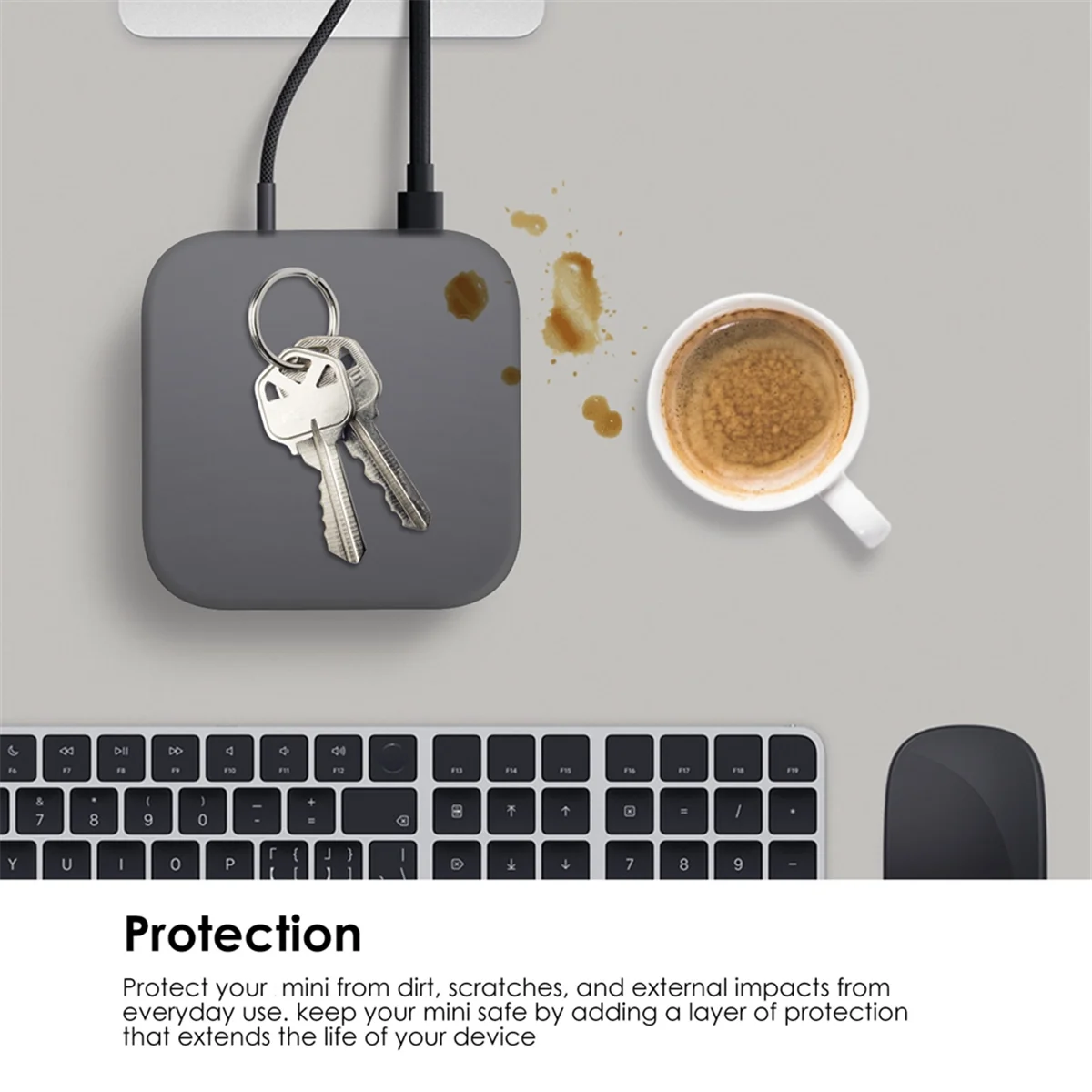 Custodia protettiva efficiente per Apple Mac Mini M4 anticaduta A