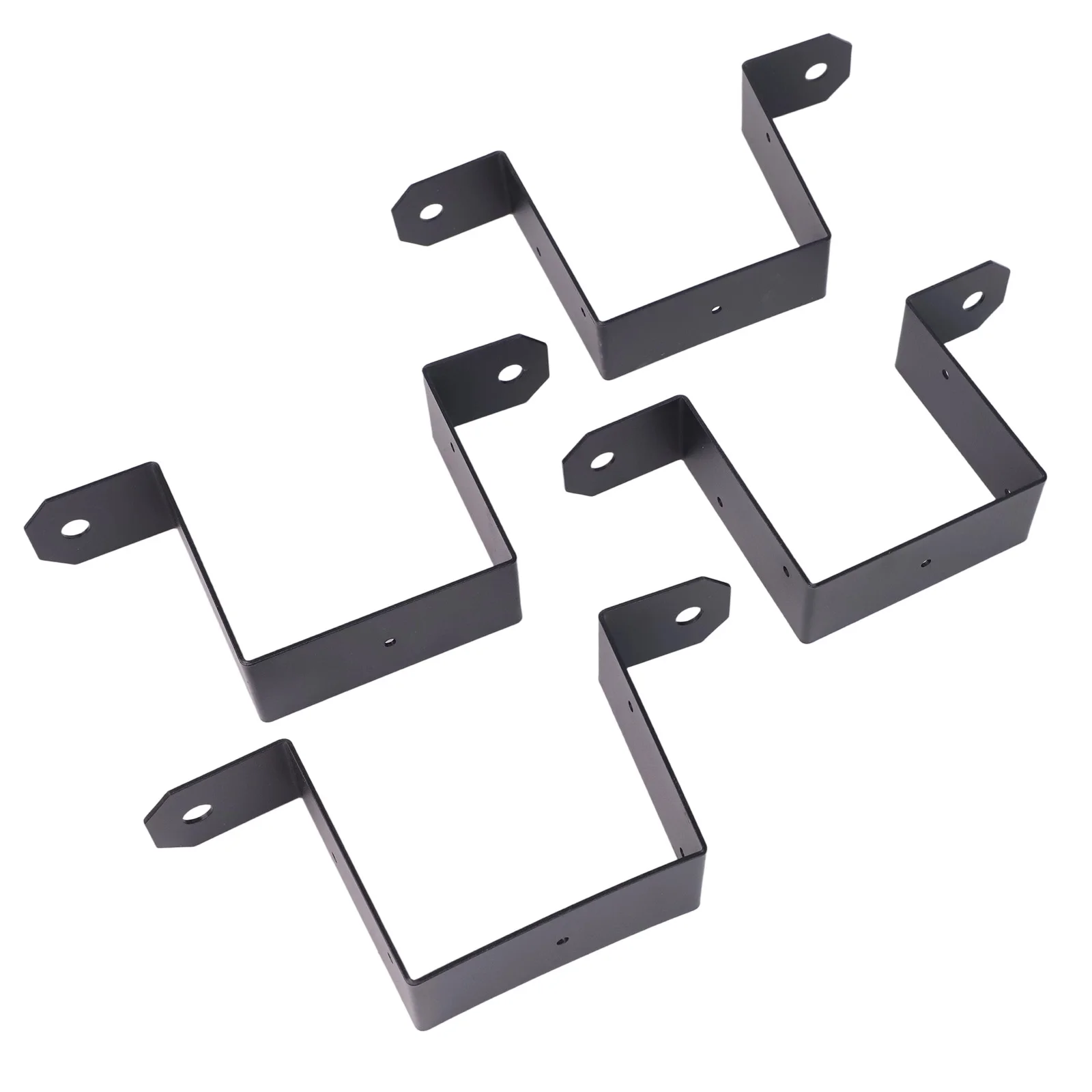 

Deck Construction Fence Installation 4x4 Fence Post Brackets Easy Install Fence Post Ties Installation 10mm Pre-Punched Holes