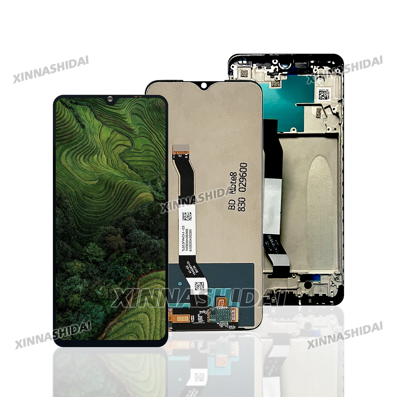 Pour Xiaomi Redmi Note 8 LCD écran tactile numériseur assemblée M1908C3JH M1908C3JG M1908C3JI pour Redmi Note8 pièces d'affichage