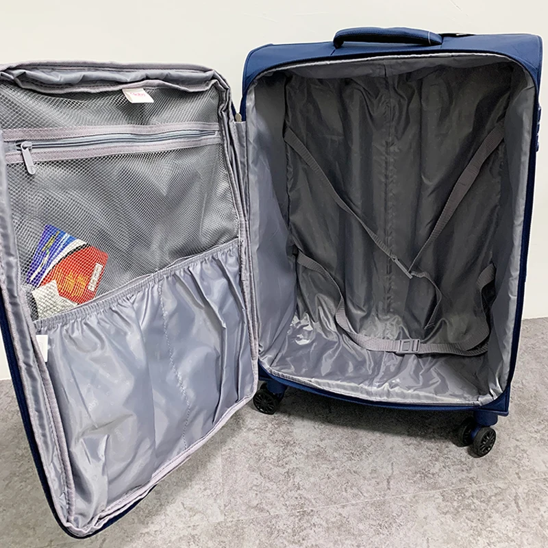 20 "24" 28 Zoll Reisekoffer neue Oxford Stoff Trolley Fall mit Rädern große Kapazität wasserdichte Boarding Box Roll gepäck