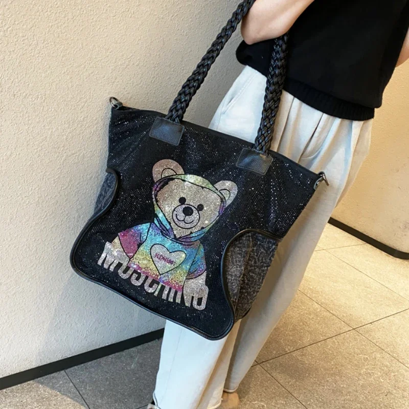 

2025 Designer tote bag woman top-handle bag luxury large size bag master quality sac à mains femme