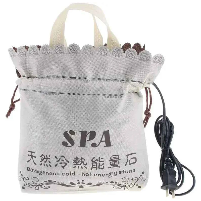 Hot Stones Warmer Massage for Massage Stones Heater Electric Hot Stone Heater Massage Stones Heating Bag Hot Stone Massage Kit(