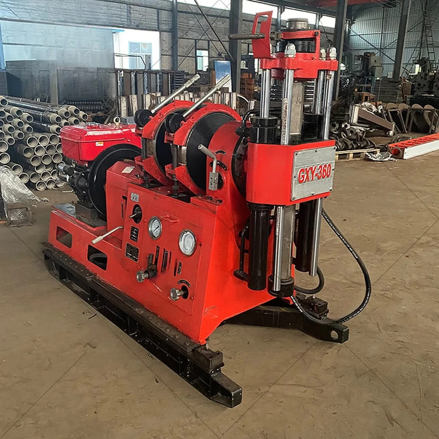 Geological Exploration Hydraulic Drilling Rig Drilling Equipment, Engineering Exploration Pile Foundation Inspection Core