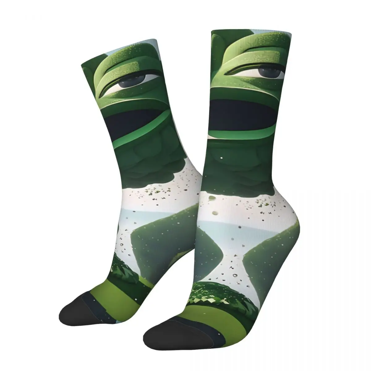 

Sad Frog Godhead Men Women Socks Windproof Novelty Spring Summer Autumn Winter Stockings Gift