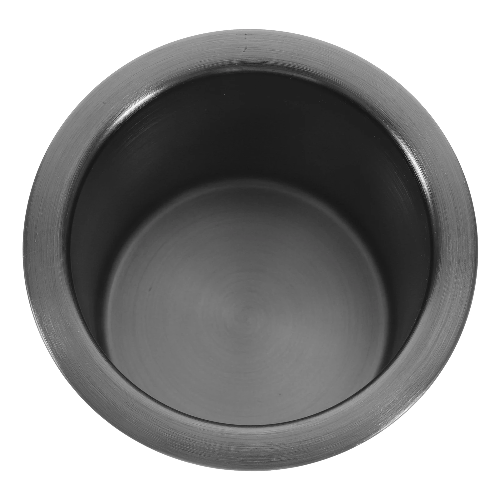 

Sofa Cup Holder Black Nickel Brushed Large Capacity for Couch Table Recliner Car Seat Universal Metal Drink Inserts