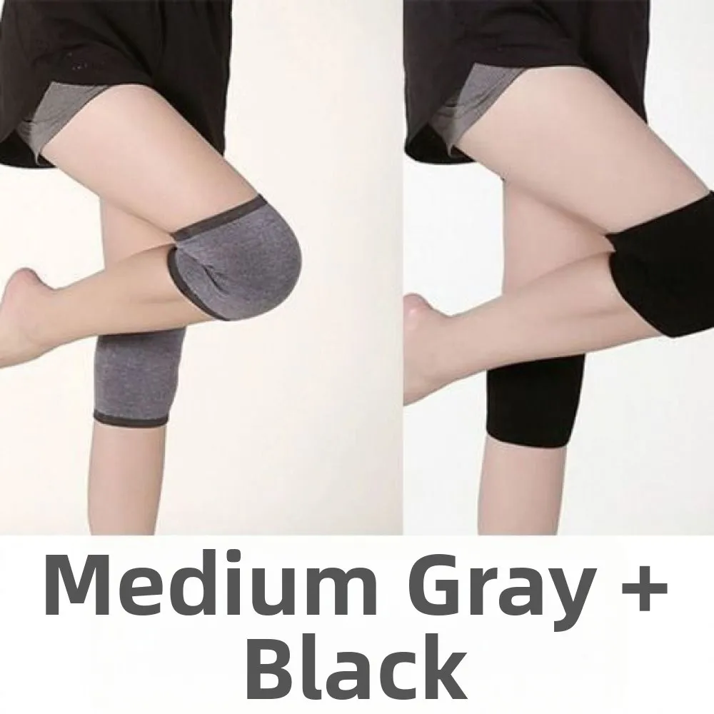 

Новые хлопковые спортивные наколенники в полоску, черные, серые эластичные опорные подушечки, эластичные компрессионные наколенники для мужчин и женщин