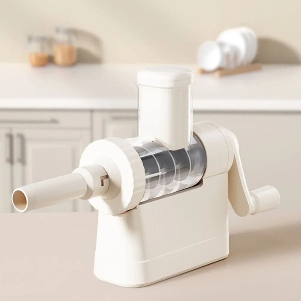 

Fast Filling Manual Sausage Stuffer Large Capacity with 4 Filling Nozzles Meat Stuffer Kit Detachable Plastic