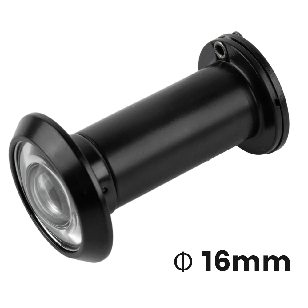 180 °   Spioncino per porta Visualizzatore per mirino grandangolare Foro per mirino in vetro regolabile per porte spesse 42mm-60mm Sicurezza hardware