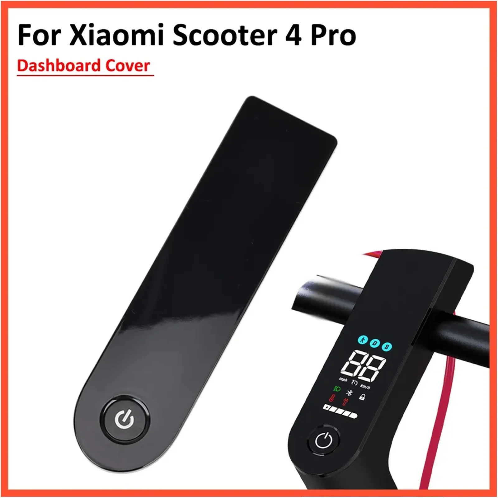 4pro Dashboard Cover For Xiaomi Electric Scooter 4 Pro Display Protect Shell Circuit Board Protection Parts Accessories