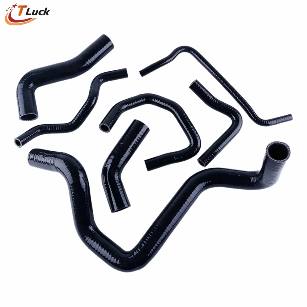 7PCS Silicone Hose Radiator Coolant Pipe Kit For VW MK4 Golf Bora Jetta 1.8T AUM AUQ Audi A3 S3 TT MK1 Skoda Octavia