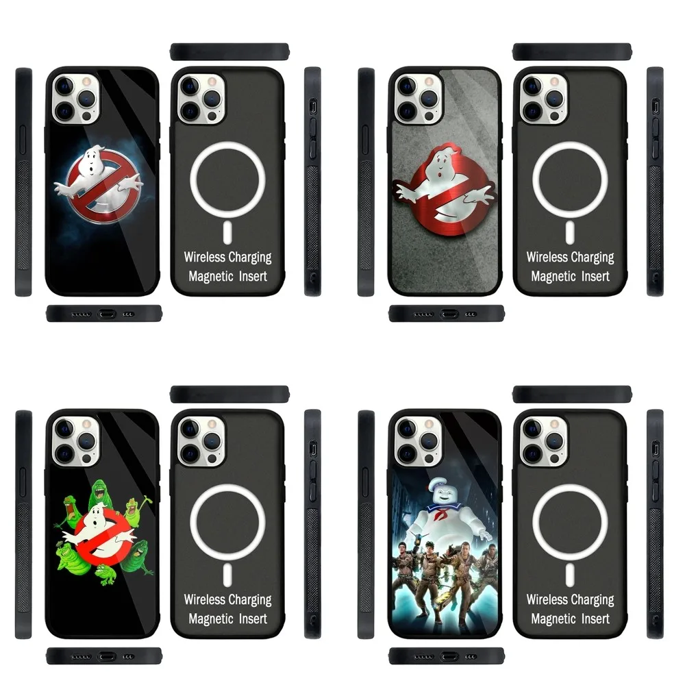 E-Extreme G-Ghostbusters Phone Case Strong Magnetic For IPhone 16,15,14,13,Pro,Max,Plus,11,12,Mini For Magsafe Wireless Charging