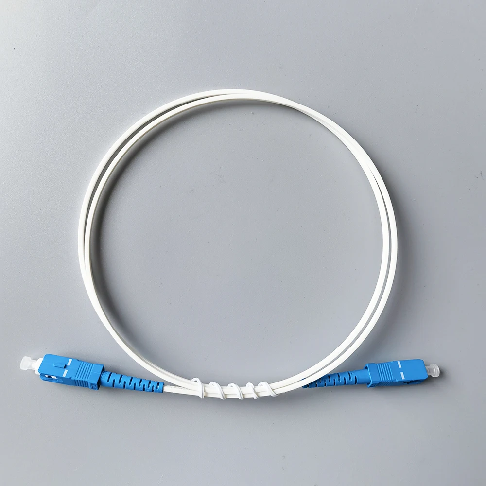 5M/10M/20M/30M/35M/40M Fiber Drop Cable Optical Patch Cord  SC/UPC-SC/UPC Single Mode  Indoor Fiber Optic Extension Cables