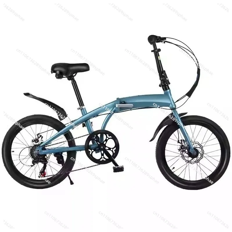 20 inch folding bicycle, men's and women's, student fast bicycle pedals