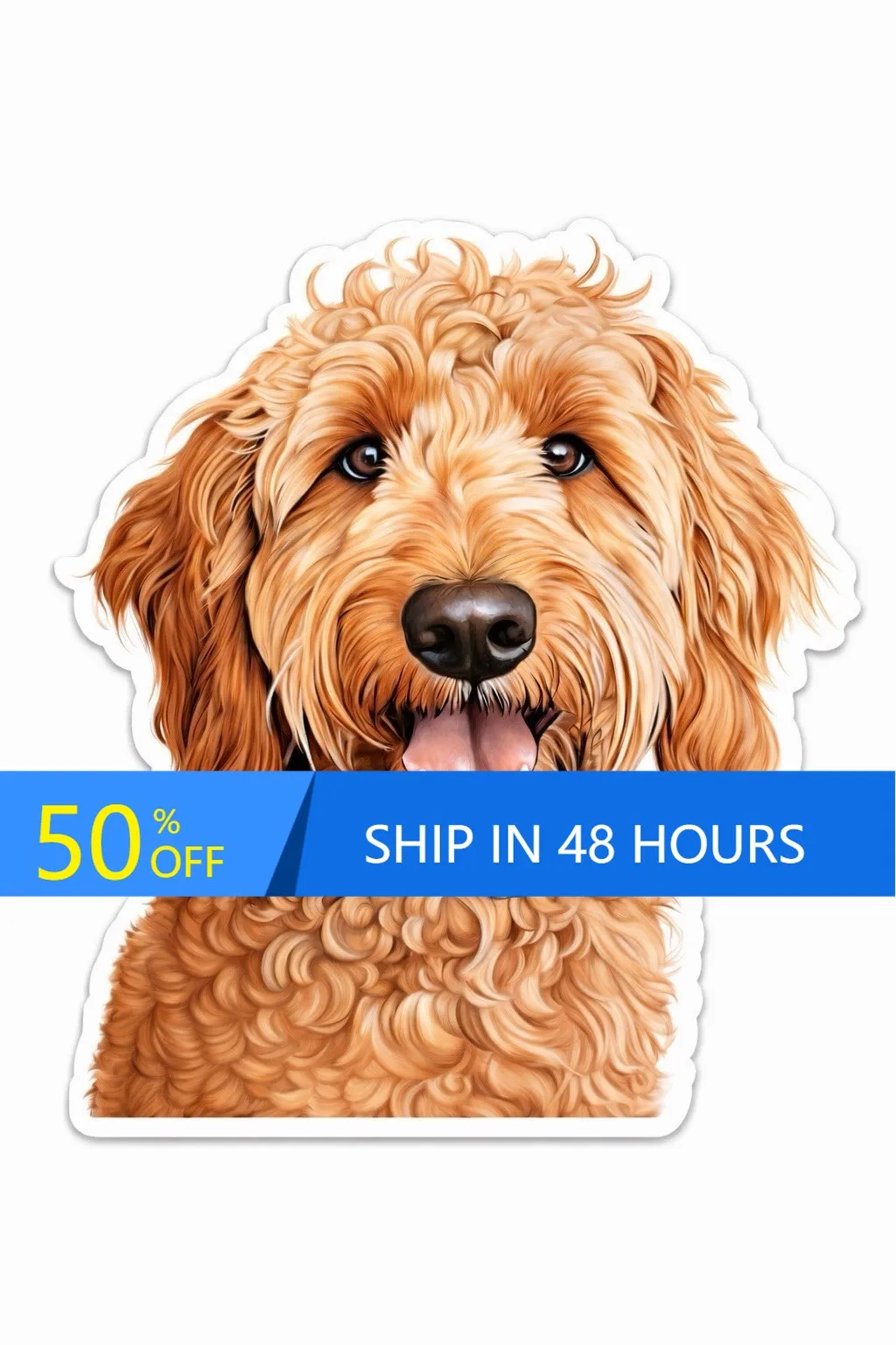 

Goldendoodle Peeking Paws Labradoodle Vintage Truck Laptop Camper Van Walls Accessory Aesthetic