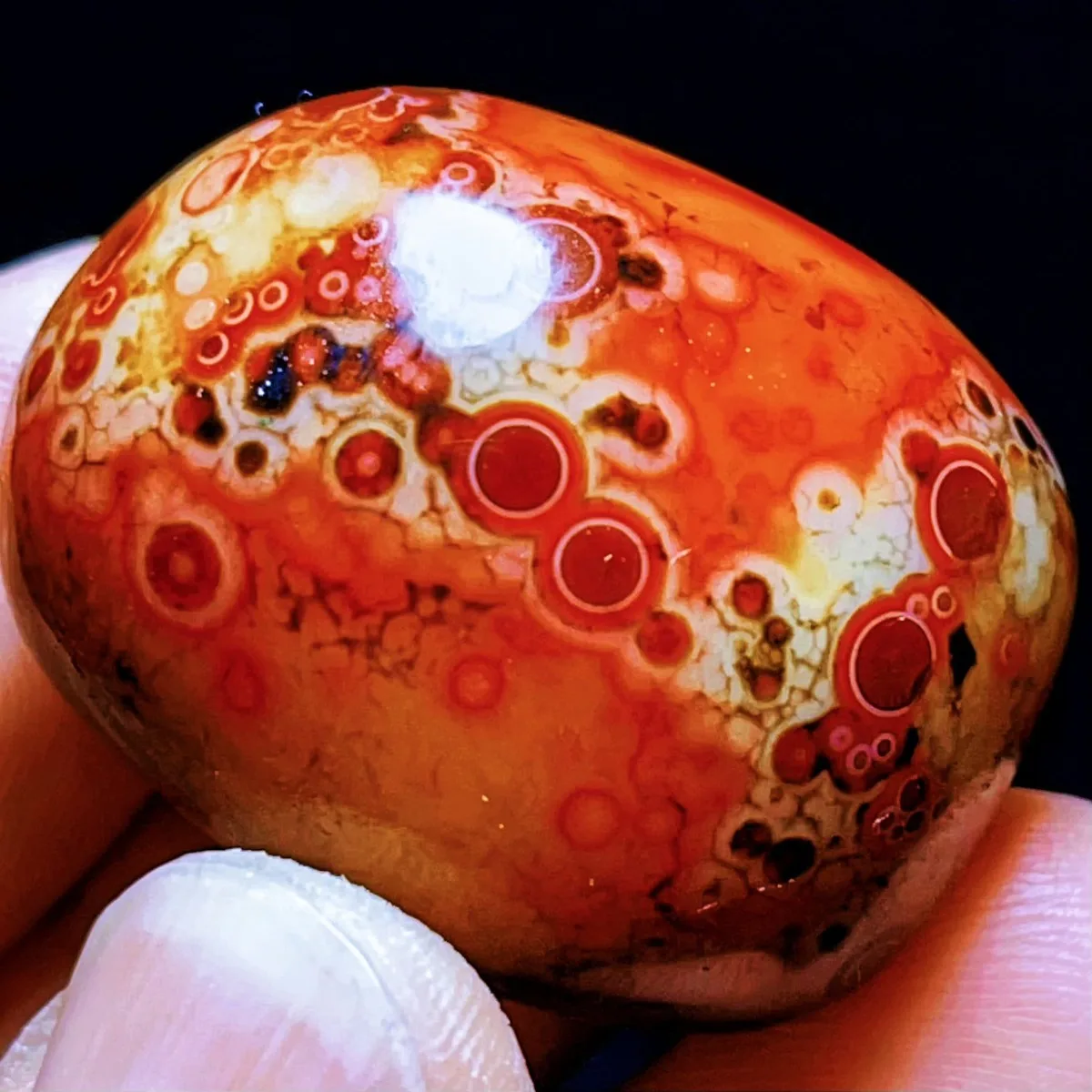 Natural Banded Agate Genuine Stone, Polished Tumbled, Desert Treasure, Vase Filler, Crystal Collection, Table Display