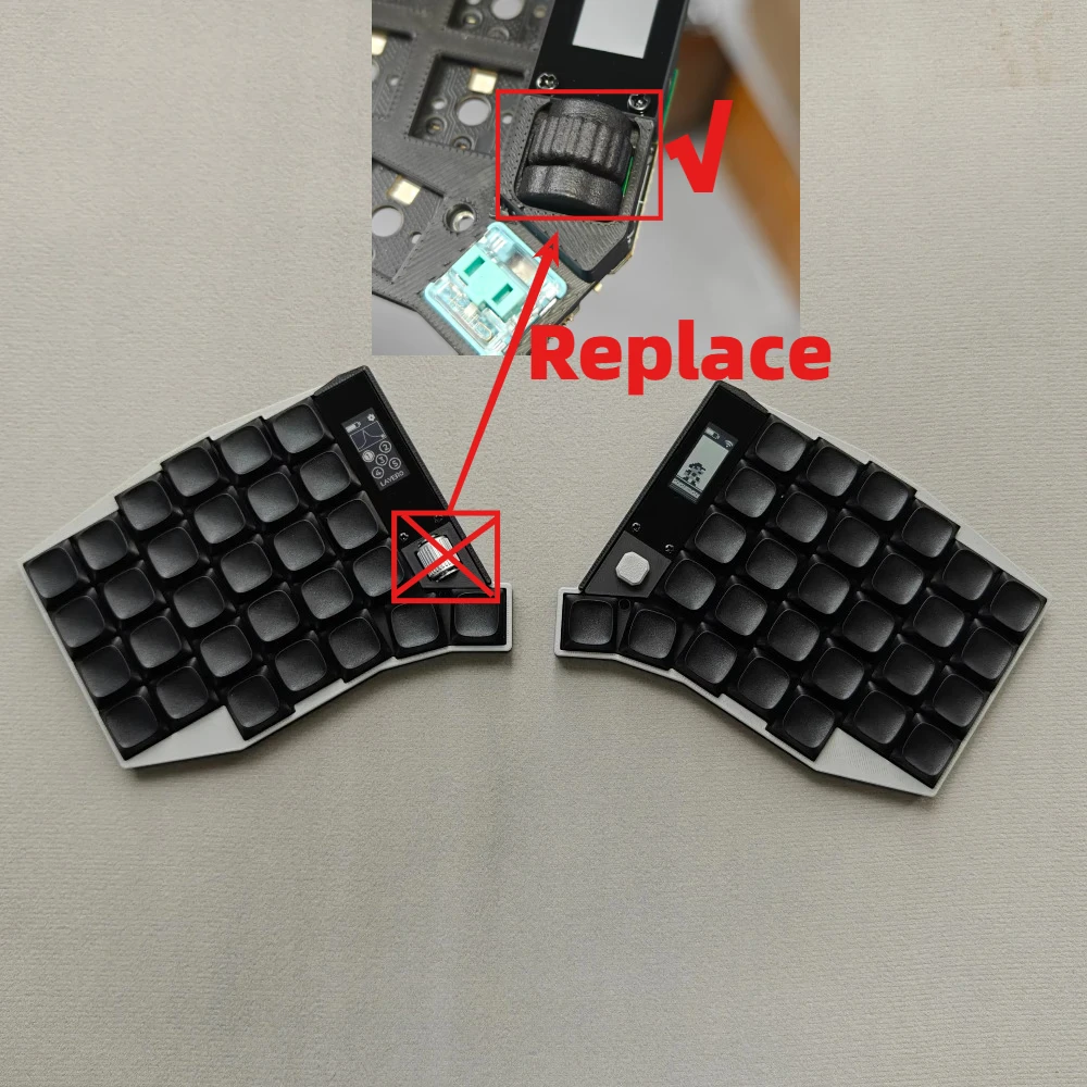 

Низкопрофильная разделенная клавиатура Sofle, комплект на заказ Kailh Shock V2 V1, беспроводная Bluetooth-клавиатура NiceView, роликовый джойстик, игра Teclado